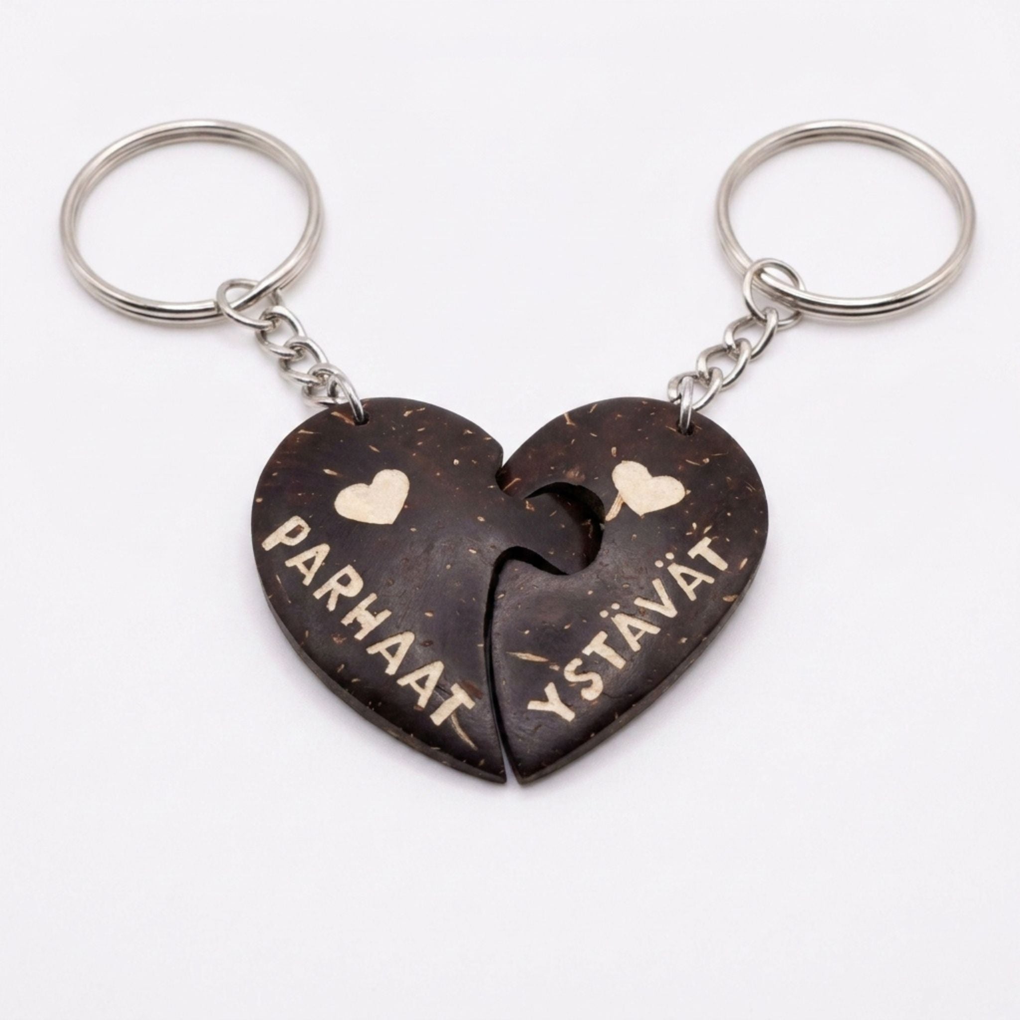 Parhaat Ystävät – Best Friends Coconut Shell Keychain Set