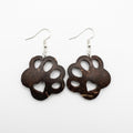 Tassu Earrings – Coconut Shell Dog Paw Earrings